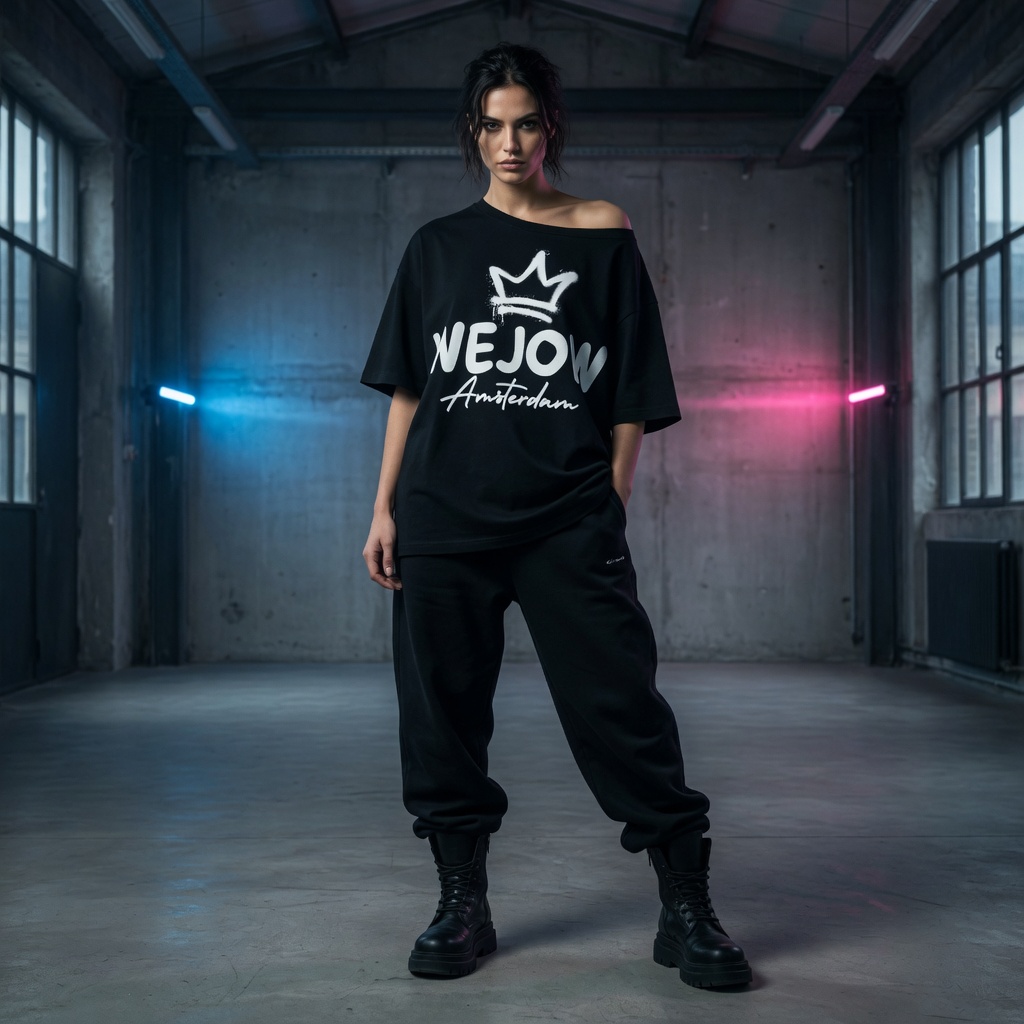Boxy Tee — Midnight