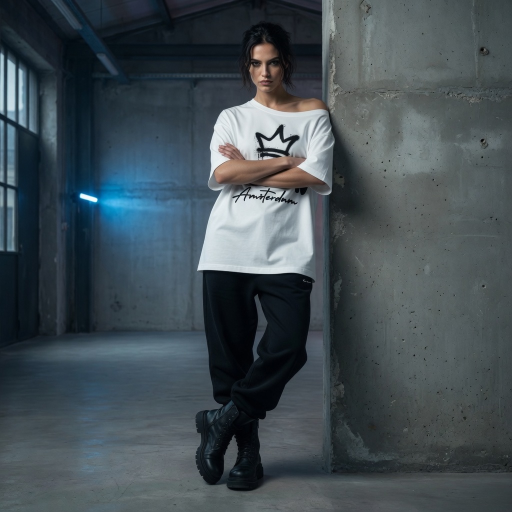 Boxy Tee — Cloud
